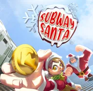 Subway Santa